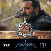 Alparslan The Great Seljuks Octagonal Bow and Arrow Model Silver Ring 2